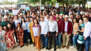 Senador Antonino Morales participa en asamblea informativa de Morena en Miahuatlán de Porfirio Díaz