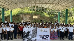 Realizan Jornada Cultural “Coros por la Paz” en el CECYTE 04 de Tututepec