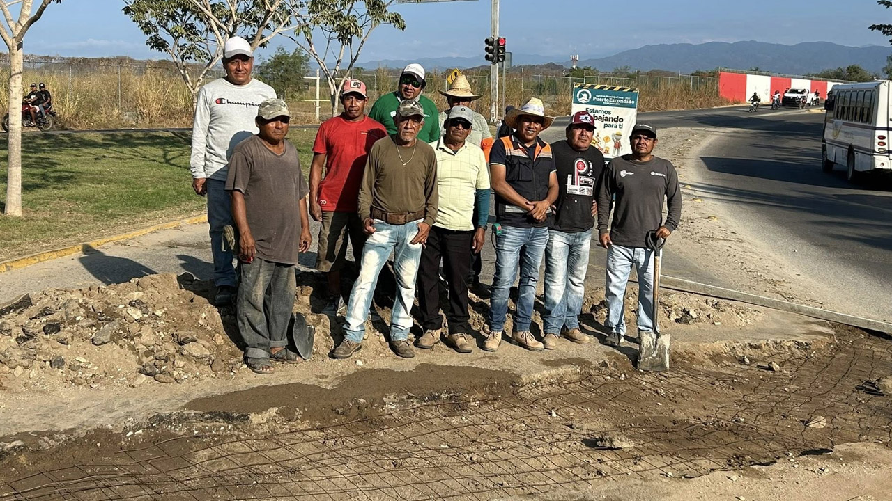 Realizan trabajos de bacheo en la Y para mejorar la movilidad en Puerto ...