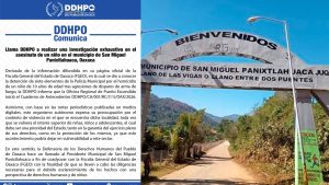 DDHPO exige investigación exhaustiva por asesinato de un niño en San Miguel Panixtlahuaca