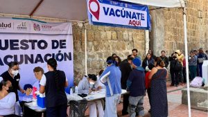 Oaxaca acumula 13 casos de sarampión sin decesos y mantiene campaña intensiva de vacunación