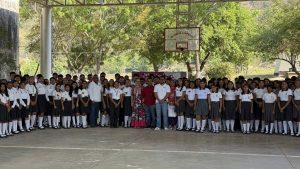 Autoridades de Tututepec respaldan arranque de semestre en Cobao y CECyTE de la región