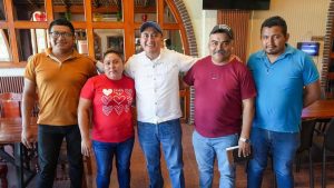 Senador Antonino Morales acompaña aniversario de colonia en Tehuantepec