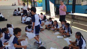 Promueven cultura de separación de residuos en escuela de Bajos de Chila