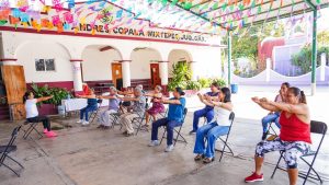 Realizan tercera jornada de la Ruta de la Salud del Adulto Mayor en San Andrés Copala