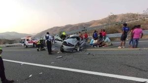 Accidente fatal en la autopista Barranca Larga–Ventanilla deja una persona sin vida y seis lesionados