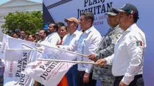 Antonino Moreales respalda acciones de seguridad y bienestar en el Istmo; acompaña gira de trabajo en Juchitán