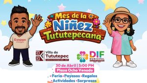 Caravana de la Niñez recorre Tututepec y culminará con gran festejo en la cabecera municipal