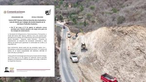 SICT aplica cierres parciales y ruta de desvío en la carretera Pochutla–Huatulco por obras de modernización