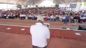 Nino Morales destaca resultados del gobierno de Claudia Sheinbaum durante informe en Oaxaca