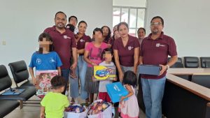 San Pedro Mixtepec refuerza acciones contra el trabajo infantil con entrega de apoyos a familias