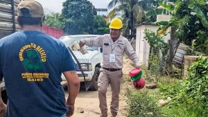 San Pedro Mixtepec refuerza acciones contra el dengue con jornada de descacharrización