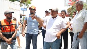 Autoridades de Colotepec supervisan trabajos de rehabilitación en el Cárcamo núm. 2 del Puente Regadío