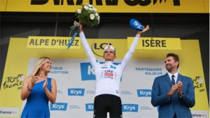 “Es un sueño cumplido”: Isaac del Toro celebra su histórico podio en el Tour de Francia