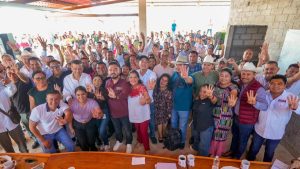 Desde Miahuatlán, Antonino Morales Toledo llama a fortalecer la unidad en defensa de la Transformación