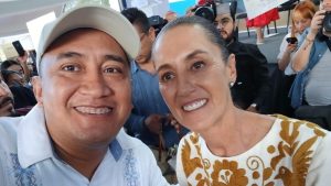 Antonino Morales respalda la agenda de transformación durante gira presidencial por Oaxaca