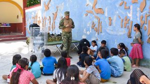 San Pedro Mixtepec impulsa talleres para fortalecer el desarrollo integral de la niñez en Aguaje del Zapote