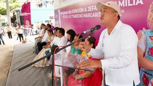 Senador Antonino Morales Toledo acompaña acciones de bienestar para mujeres en el Istmo de Tehuantepec