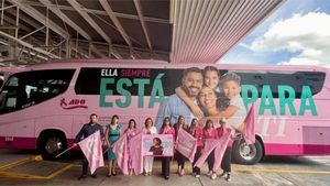 Caravana Rosa cumple 15 años y llega a Oaxaca con mastografías gratuitas para prevenir el cáncer de mama