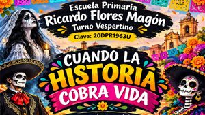 Invitan a participar en la Comparsa Biográfica de Día de Muertos de la Primaria Ricardo Flores Magón