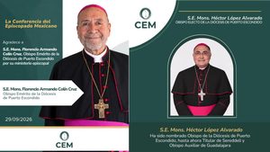 Papa León XIV acepta renuncia del obispo de Puerto Escondido y designa a Héctor López Alvarado como su sucesor