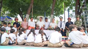 Niñas y niños de Puerto Escondido participan en jornada de prevención y seguridad